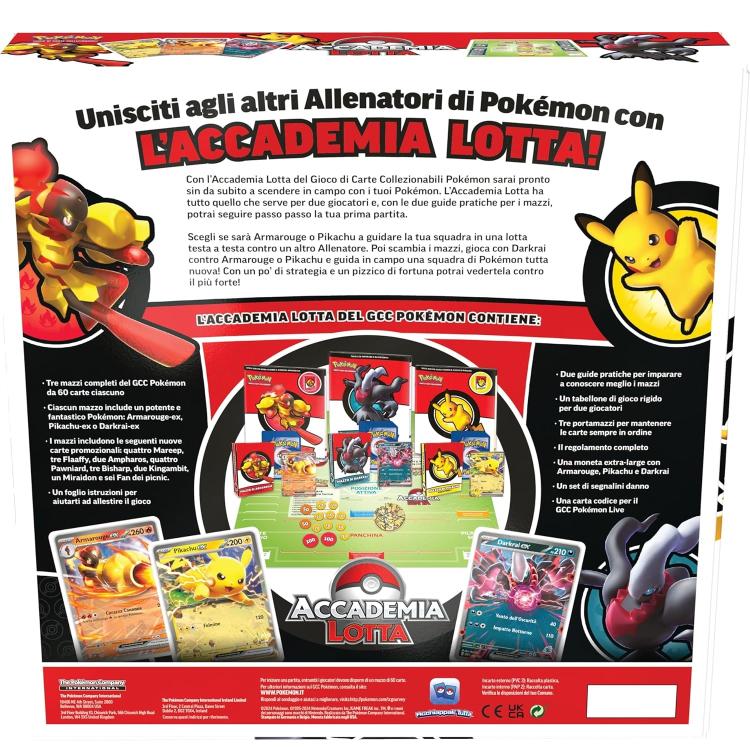 Pokémon Tgc (Accademia Lotta 2024) Gcc Gioco Carte Collezionabili Tcg Card - Ita