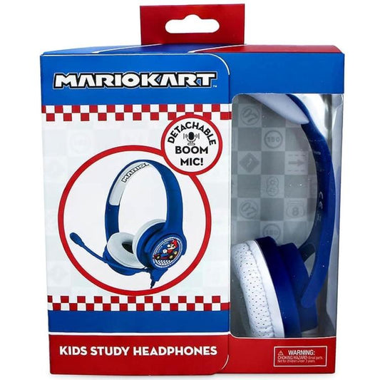 Otl Cuffie Gaming Mario Kart Bambini Wired Per Nintendo Switch Smartphone Ps4 Pc