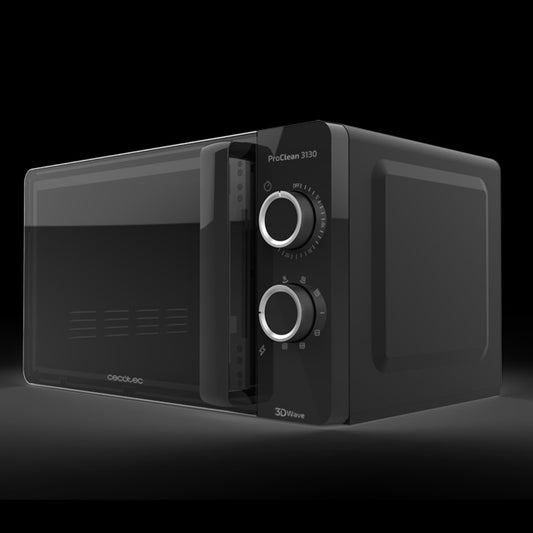Cecotec Forno a Microonde Con Grill (Proclean 3130) 20l 700w Ready2Clean Nero