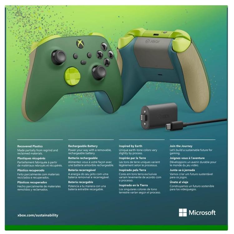CONTROLLER MICROSOFT XBOX ONE SERIE X|S WIRELESS BATTERIA INCLUSA SPECIAL REMIX