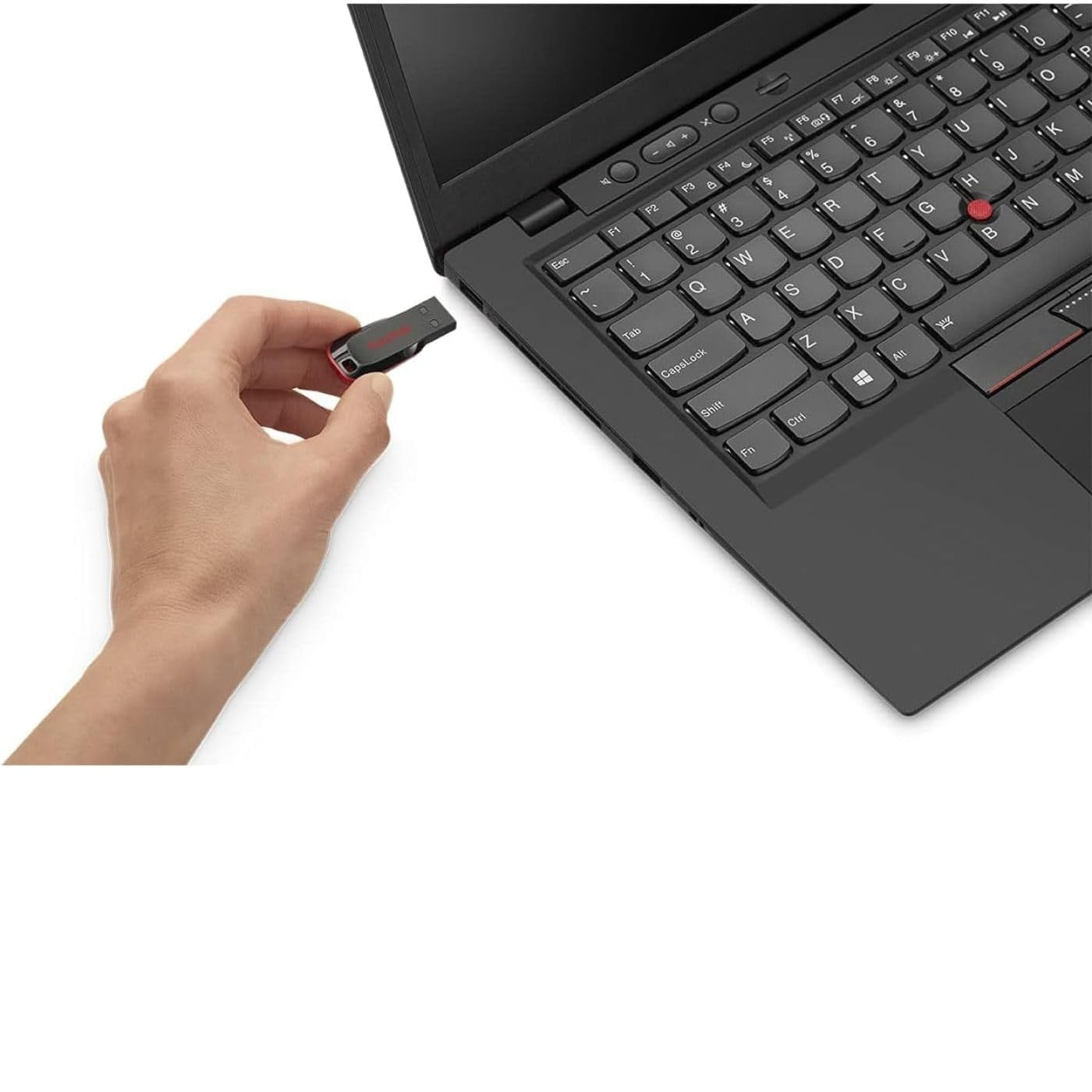 SanDisk 32 GB Cruzer Blade USB 2.0 Flash Drive Pendrive - Black