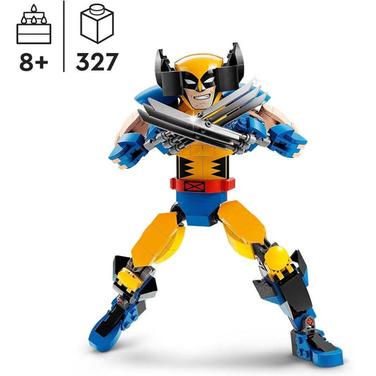Lego Marvel X-Men 97" Pergonaggio Costruibile Di Wolverine 76257 Figure 8+ 327Pz