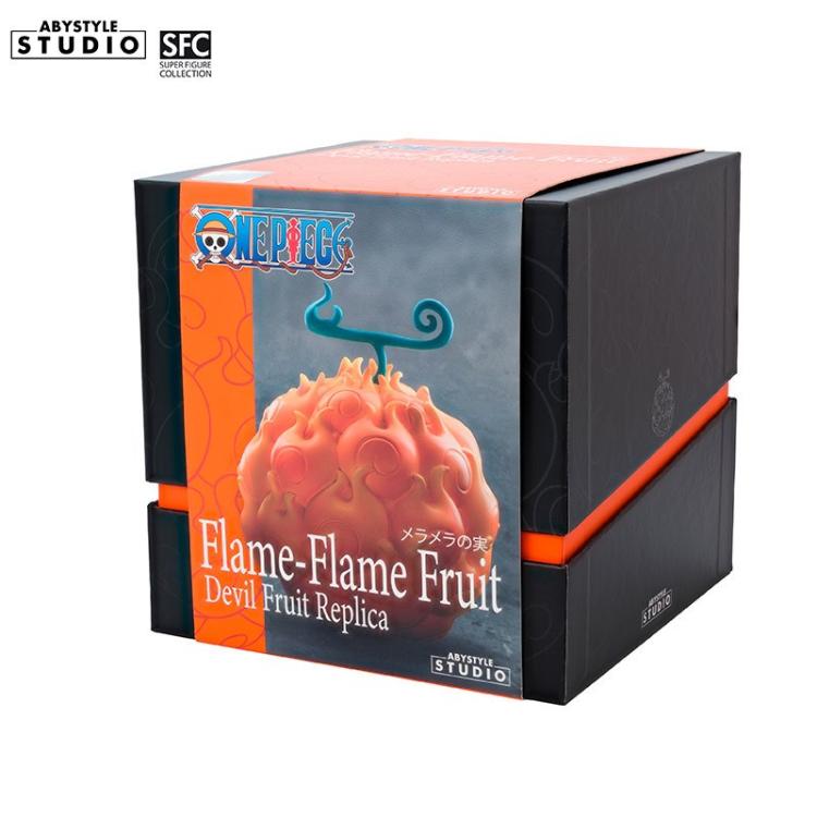 ABYSTYLE ONE PIECE - FLAME-FLAME FRUIT SFC REPLICA RESINA 13CM FRUTTO Mera Mera