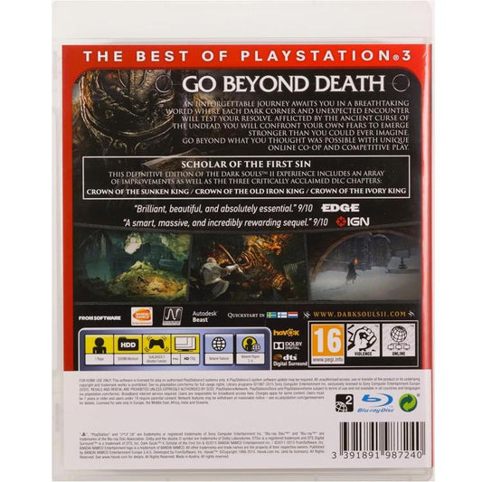 Dark Souls II Scholar of the First Sin (Essentials) PS3 Videogioco Playstation 3
