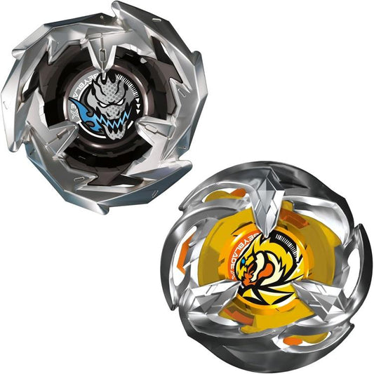 Hasbro - Beyblade X (Confezione 2 Trottole) Gale Wyvern 3-60T E Sword Dran 3-80B