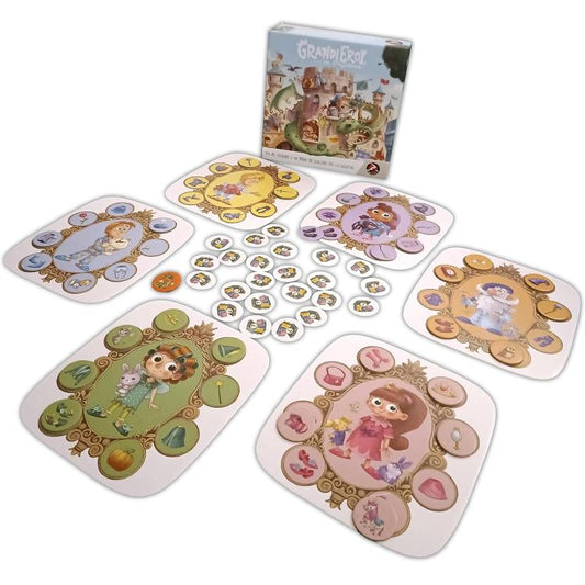 Red Glove - Grandi Eroi In Pigiama - 2 In 1 Gioco Da Tavolo 2-6 Giocatori 3+