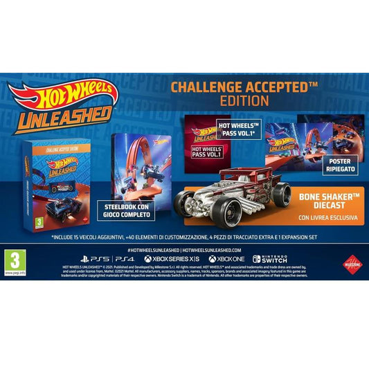 Hot Wheels Unleashed: Challenge Accepted Edition Xbox One Series X Videogioco It
