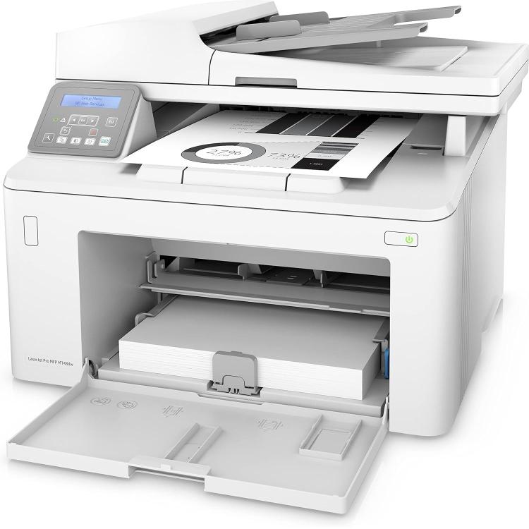 Hp Stampante Multifunzione Laser M148Fdw B/N Fax Wifi Lan Usb 28Ppm Scanner A4