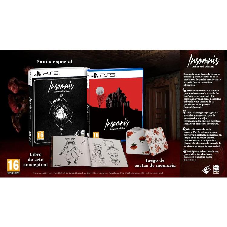 Insomnis - Enhanced Edition Ps5 Videogioco Per Playstation 5 Ver Disco Pal Eu It