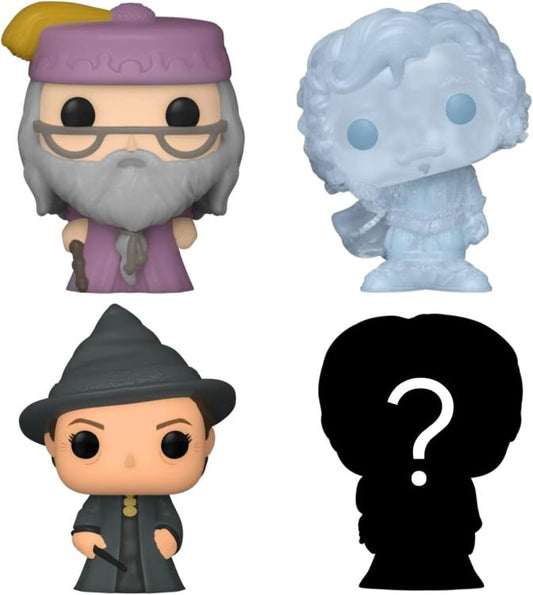 Funko Bitty Pop ! Harry Potter - Albus Dumbledore/Nearly Nick/Minerva Mcgonagall