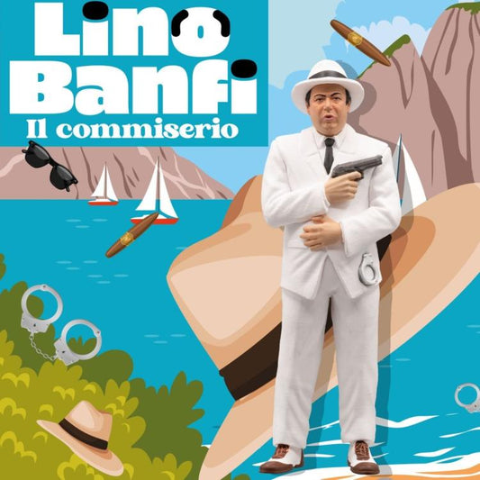 Infinite - Lino Banfi "Il Commiserio" Lo Gatto Cine-Mini Statua Figure Pvc 11Cm