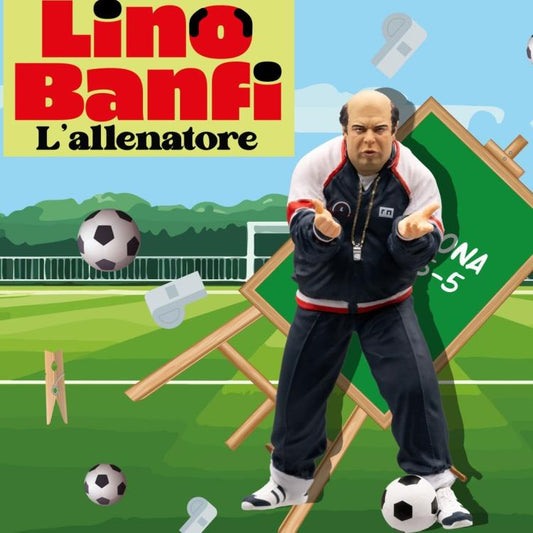 Infinite - Lino Banfi "L’Allenatore Nel Pallone" Oronzo Cana' Figure Statua 10Cm