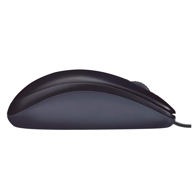 Logitech M90 Mouse Usb Cablato 1000 Dpi Ambidestro Lavoro Pc/Mac/Laptop - Grigio