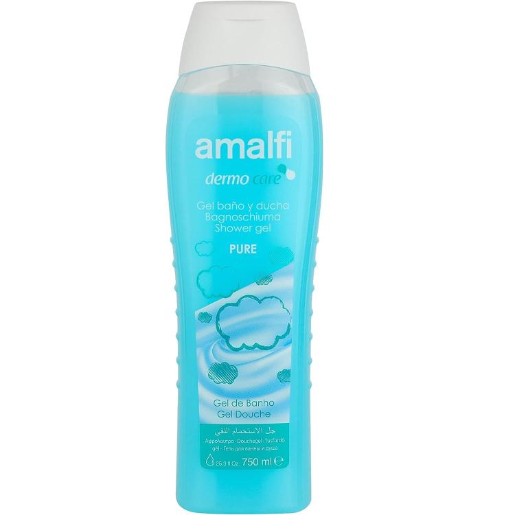 AMALFI - DERMO CARE -BAGNOSCHIUMA BAGNODOCCIA SHOWER GEL BAGNO DOCCIA 750m PURE