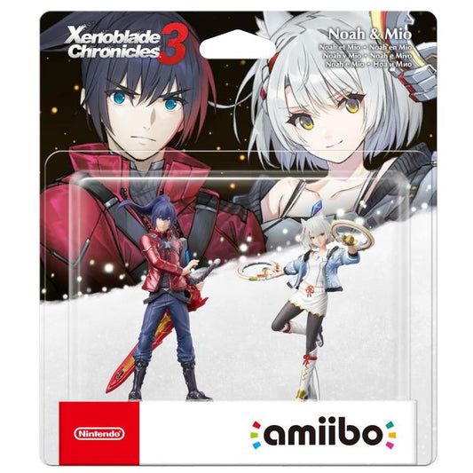 AMIIBO NINTENDO XENOBLADE CHRONICLES 3: NOAH & MIO - SET 2 MINI FIGURE 10011646