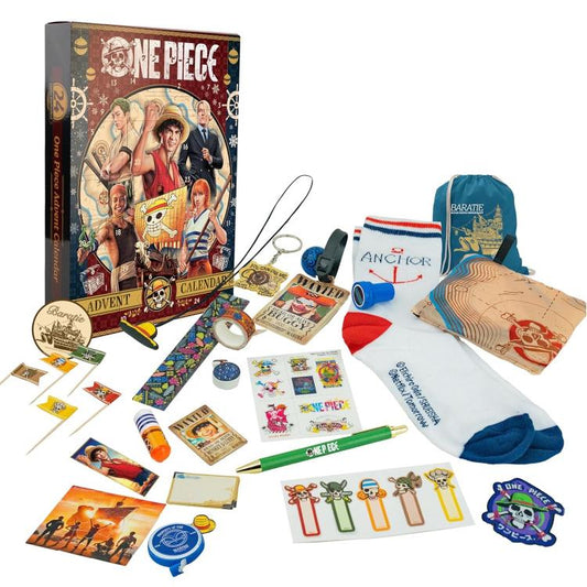 Cinereplicas (ONE PIECE) Calendario dell'Avvento 2024 Licenza Ufficiale Netflix