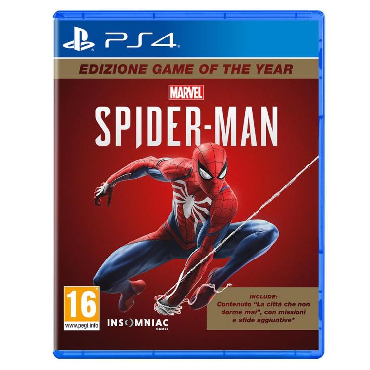 Marvel's Spider-Man - Game Of The Year Edition Ps4 Edizione Goty Italiano Nuovo