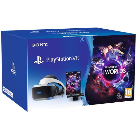Playstation Vr - Mk5 Visore Ps4 Sony Play Station 4 + Camera + Vr Worlds 3D Hdr