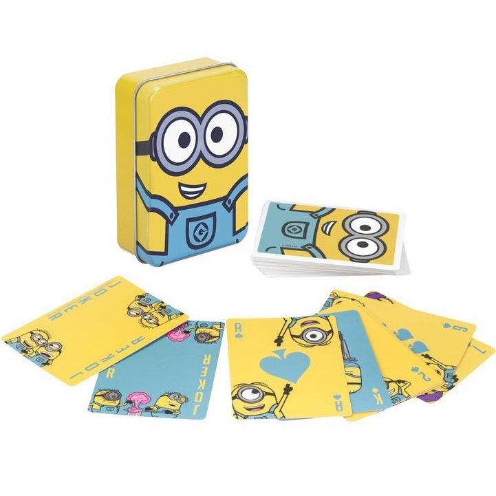 Paladone Playing Cards: Minions Mazzo Carte Da Gioco Francesi Poker Box Di Latta