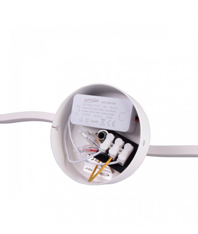 Lampada Led Specchio Per Bagno Stile Moderno 9 Watt Onda 4000K Luce Naturale