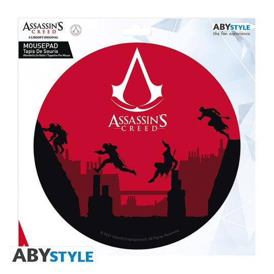 ABYSTYLE - Assassin's Creed (Parkour) Tappetino Mouse 23,5cm Mousepad