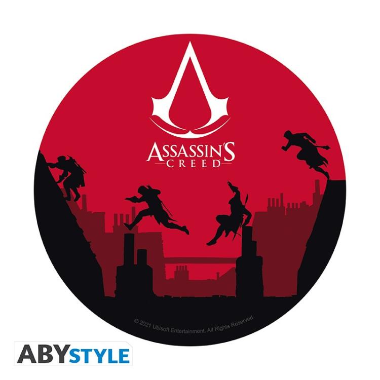 ABYSTYLE - Assassin's Creed (Parkour) Tappetino Mouse 23,5cm Mousepad