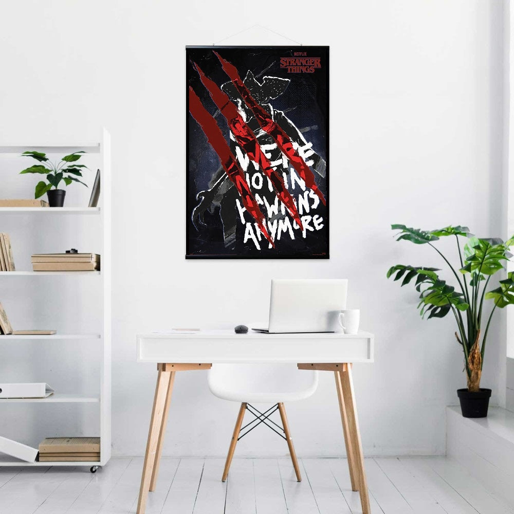 Maxi Poster Stranger Things (Demogorgon) Locandina Horror Incorniciabile 91x61cm
