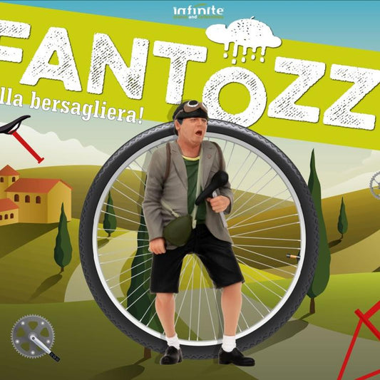 Infinite - Fantozzi: …Alla Bersagliera!  Pvc Mini Figure 1:18 Statuetta Da 10Cm