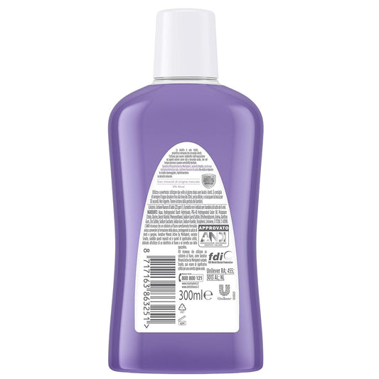 Mentadent Collutorio Sensitive Mineral Active con Fluoro per Smalto Denti 300ml