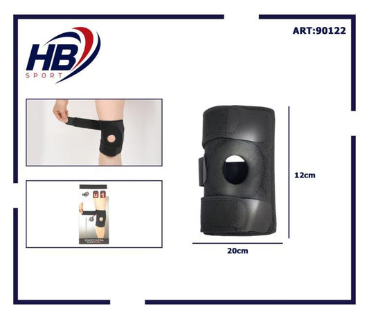 2pz TUTORE GINOCCHIO GINOCCHIERA ORTOPEDICA REGOLABILE STABILIZZATORI LATERALI