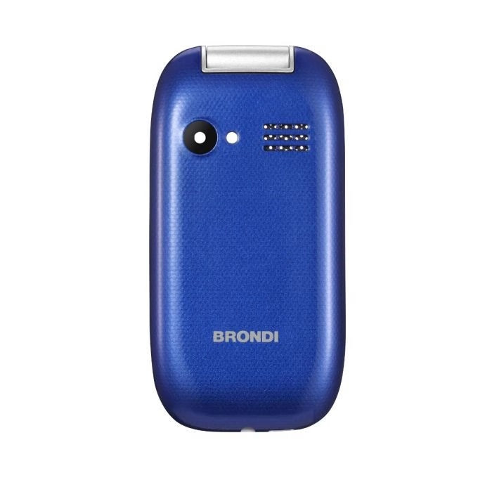 BRONDI CELLULARE WINDOW+ 4.5 A COLORI/FLIP DUAL SIM APERTURA A CONCHIGLIA - BLU