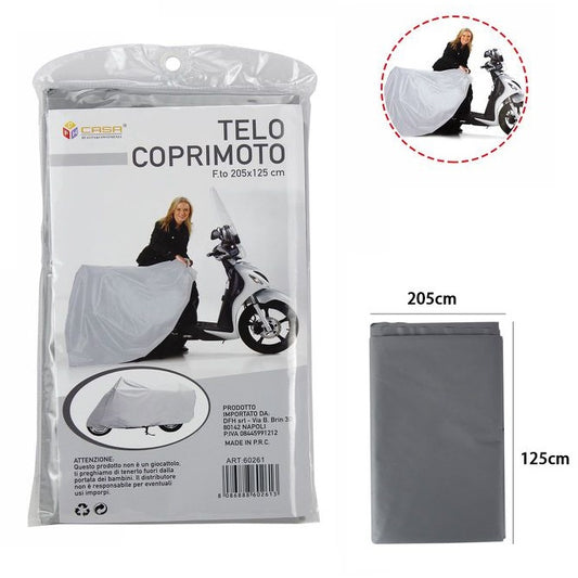 Telo Cover Coprimoto 205X125 Copri Moto Scooter Bici Impermeabile Anti Ghiaccio