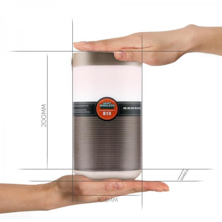 Lampada Cassa Speaker Bluetooth Multicolor Smart Lamp Led Cromoterapia Vivavoce