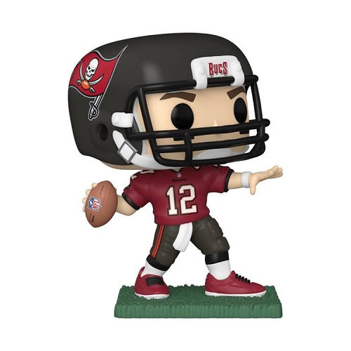 Funko Pop ! Nfl Bucs - (157) Tom Brady Football Vinyl Usa Statuetta 9CM
