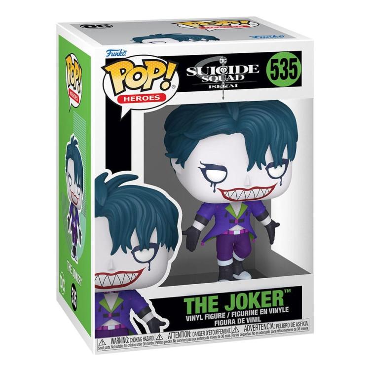 Funko Pop ! Heroes - Suicide Squad Isekai (535) Joker Vinyl Figure 9Cm Statua
