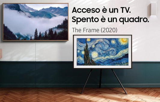 Samsung The Frame Smart Tv 32" Qled 32Ls03Tc Fhd Wi-Fi Art Mode Dvb- T2 Nero