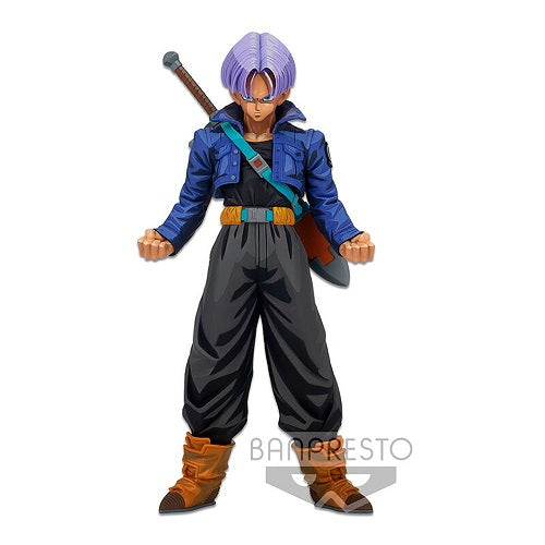 BANPRESTO STATUA DRAGON BALL Z MASTER STARS PIECE TRUNKS MANGA DIMENSIONS 24cm