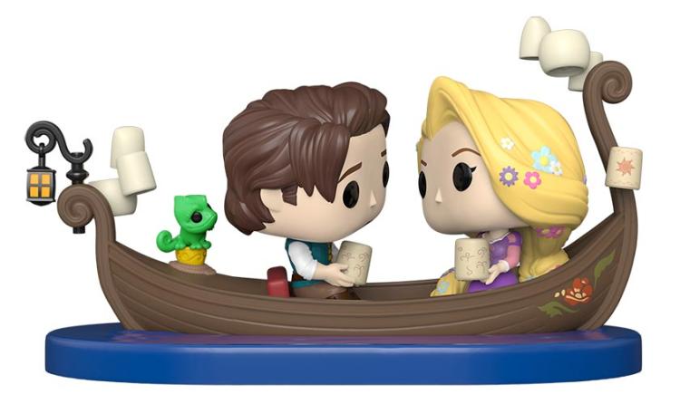Funko Pop ! Moments Disney 100Th - Rapunzel E Flynn (1324) Figure Anniversary D1
