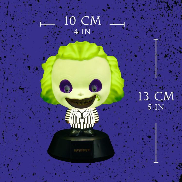 Paladone Beetlejuice Light Icons Bdp Lampada Notte 3D Tavolo Film Led Pp6497Bj