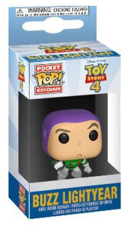 Funko Pop ! Keychain Disney Pixar Toy Story 4 (Buzz Lightyear) Portachiavi Vinyl