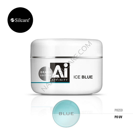 Silcare Gel Costruttore Monofase Affinity Ice Blue Ricostruzione Per Unghie 50G