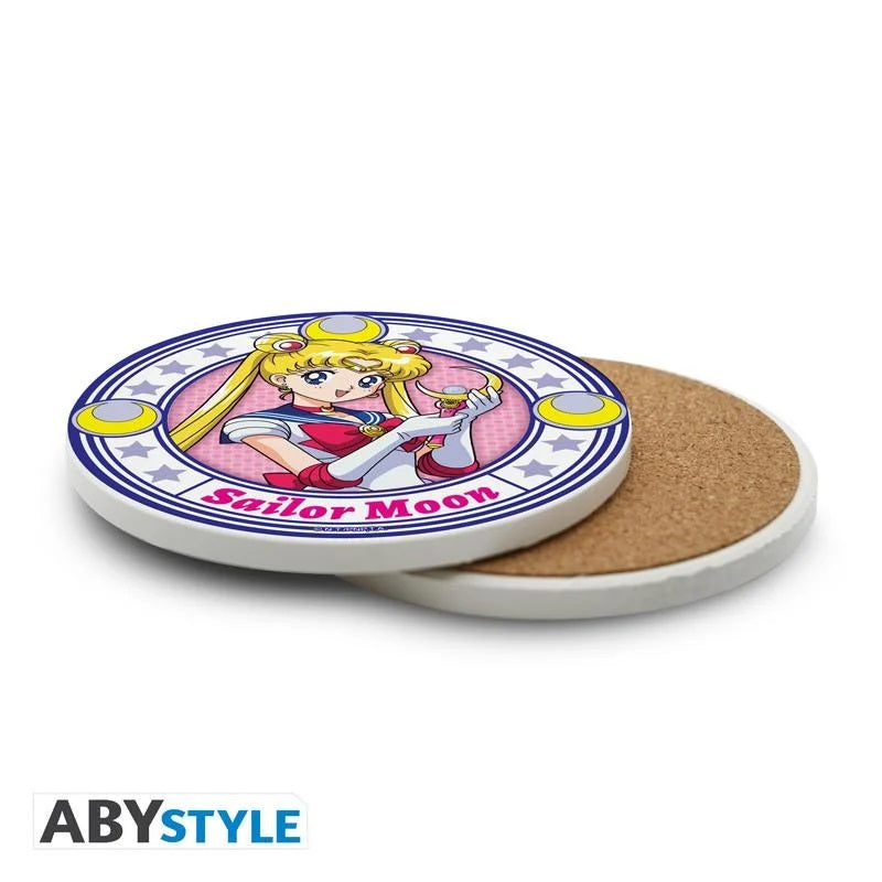 Abystyle - SAILOR MOON - Sottobicchiere Ceramic Coasters - Sailor Moon