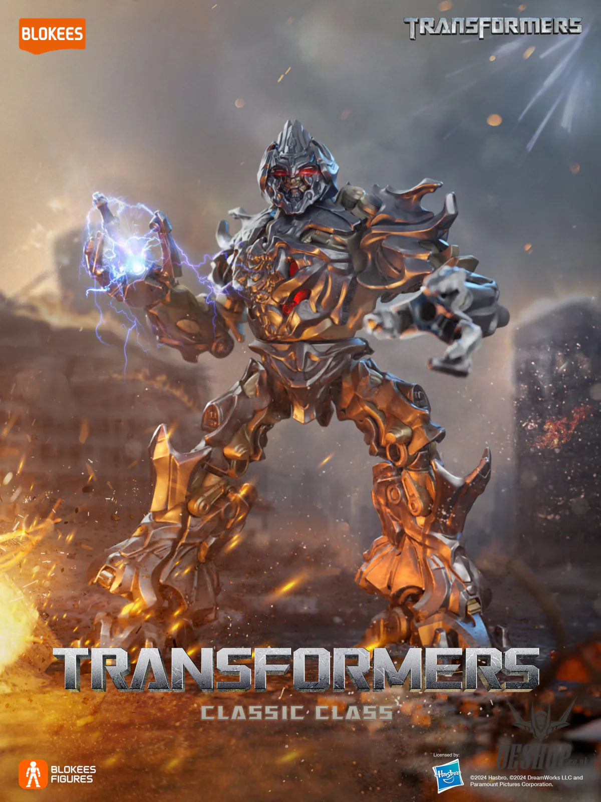 Blokees Transformers Model Kit Classic Class 10 (Megatron) Action Figure 71158