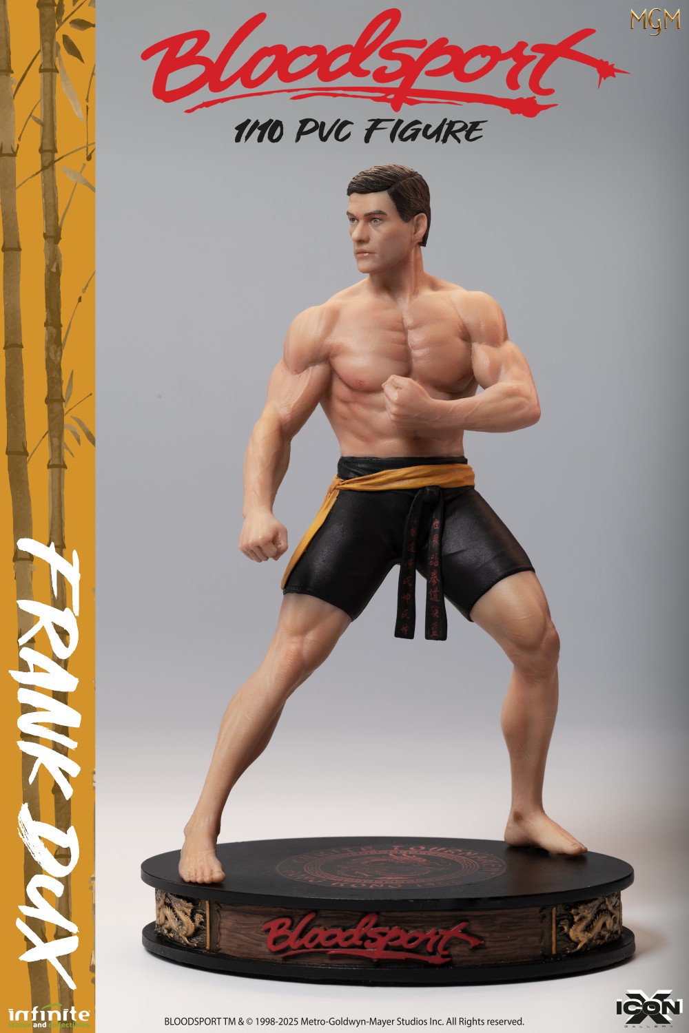 Infinite - Bloodsport (Frank Dux) Icon X Figure Pvc 20cm Film Van Damme (Preorder) Statuetta