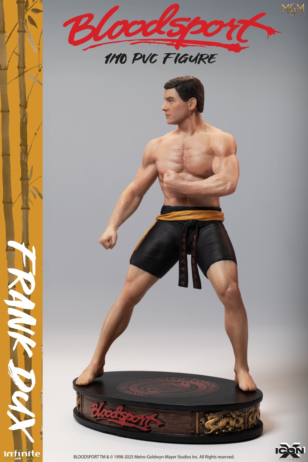 Infinite - Bloodsport (Frank Dux) Icon X Figure Pvc 20cm Film Van Damme (Preorder) Statuetta