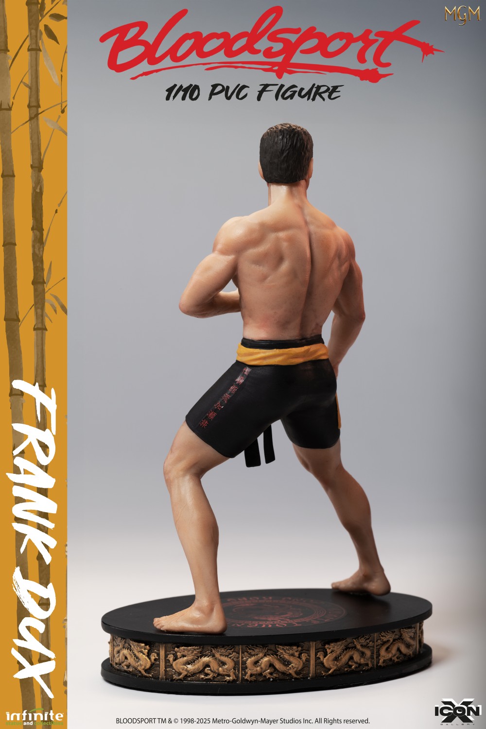Infinite - Bloodsport (Frank Dux) Icon X Figure Pvc 20cm Film Van Damme (Preorder) Statuetta