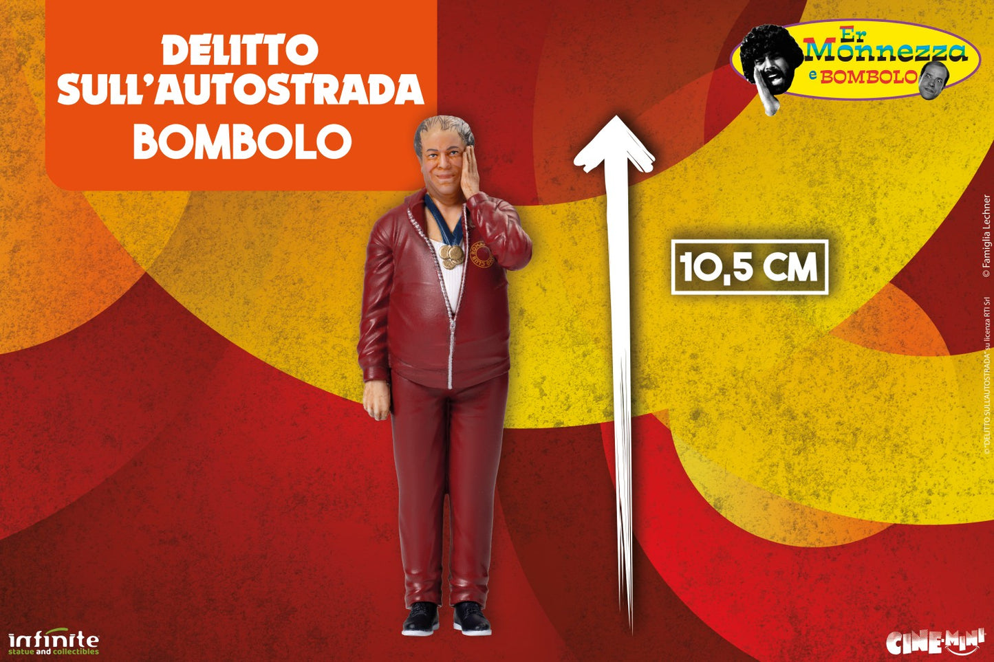 Infinite - Bombolo (Venticello delitto sull'autostrada) Figure Cine-Mini 10,5 cm