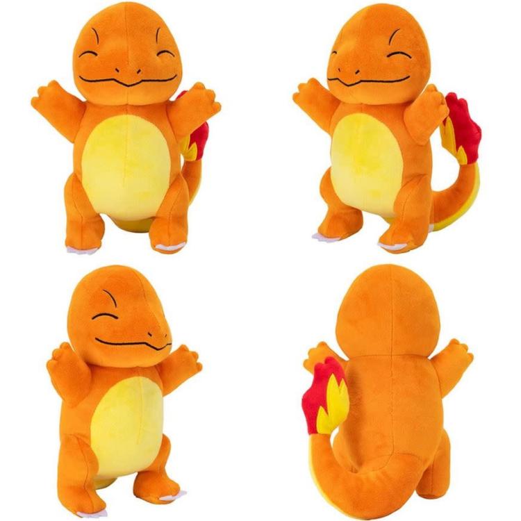 Jazwares Peluche Pokemon Charmander 20Cm Pupazzo Giocattolo Toys Series 8"