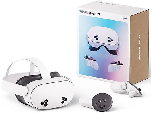 Meta Quest Oculus Quest 3s 128Gb Visore Vr All In One Avanzato Metaverso Fitness