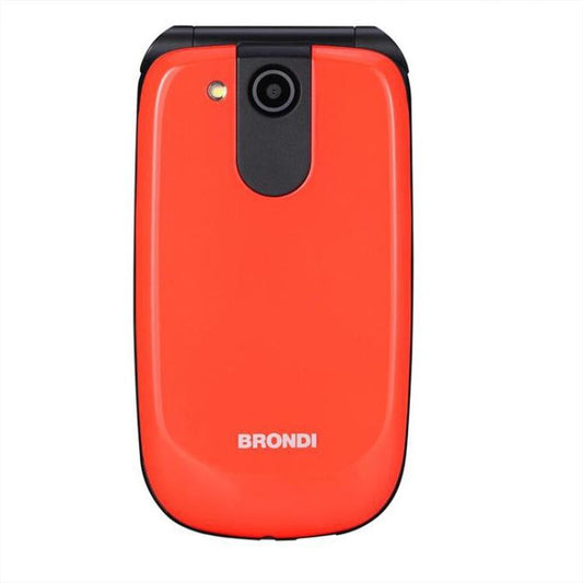BRONDI RAPTOR CELLULARE GSM FLIP DISPLAY DUAL SIM FOTOCAMERA 1.3MP ARANCIONE